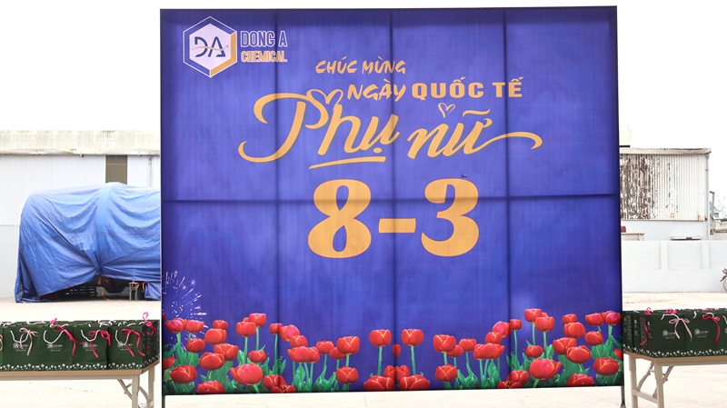 Hóa chất Đông Á tổ chức chương trình giao lưu chào mừng ngày 8/3